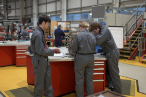 Apprentices working in our Energus training facility